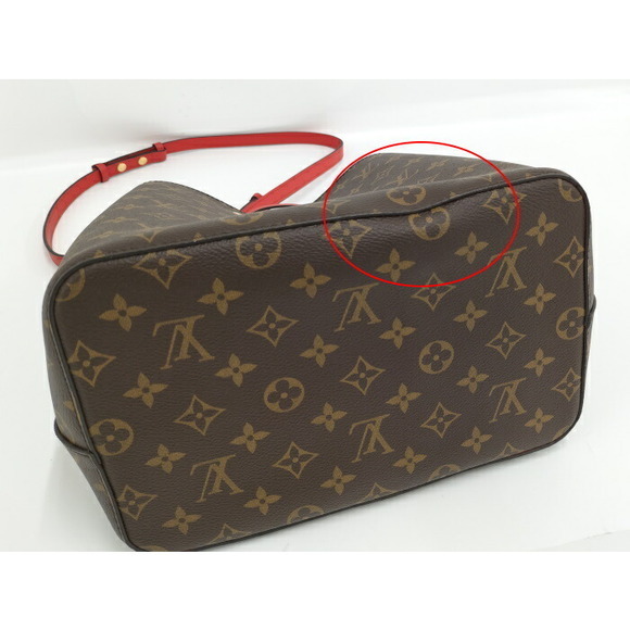 Louis Vuitton NeoNoe Monogram Coquelicot Shoulder Bag - Picture 6 of 9